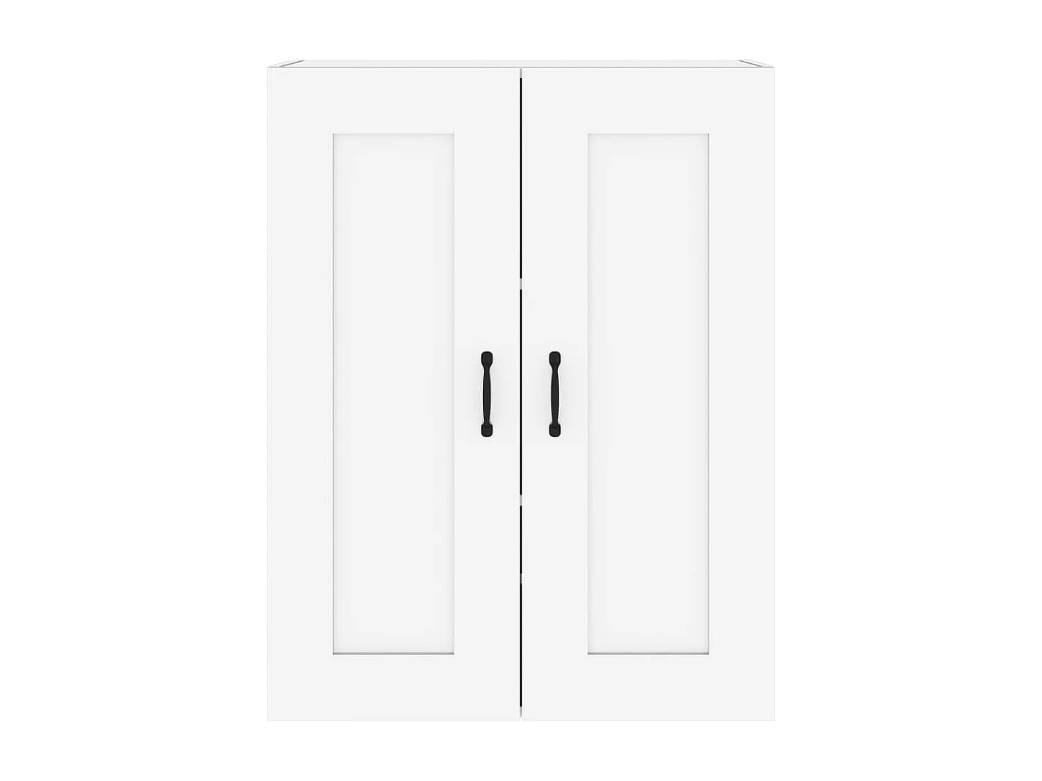 Hängeschrank Hochglanz-Weiß 69,5x32,5x90 cm