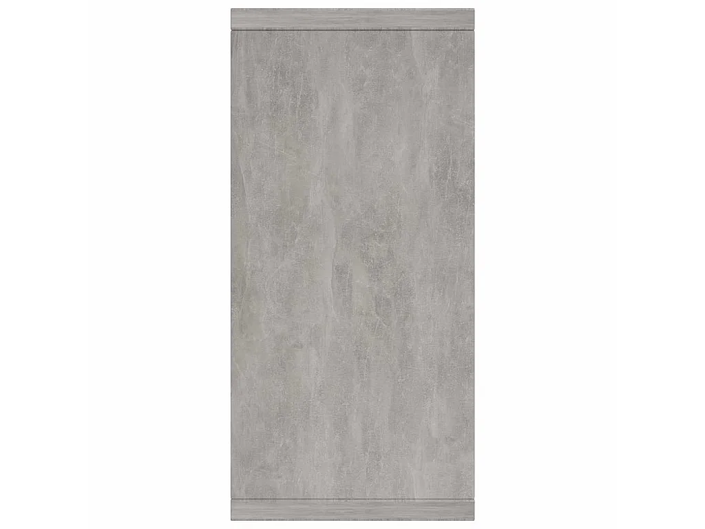 Buffet Gris béton 88x30x65 cm Bois d'ingénierie