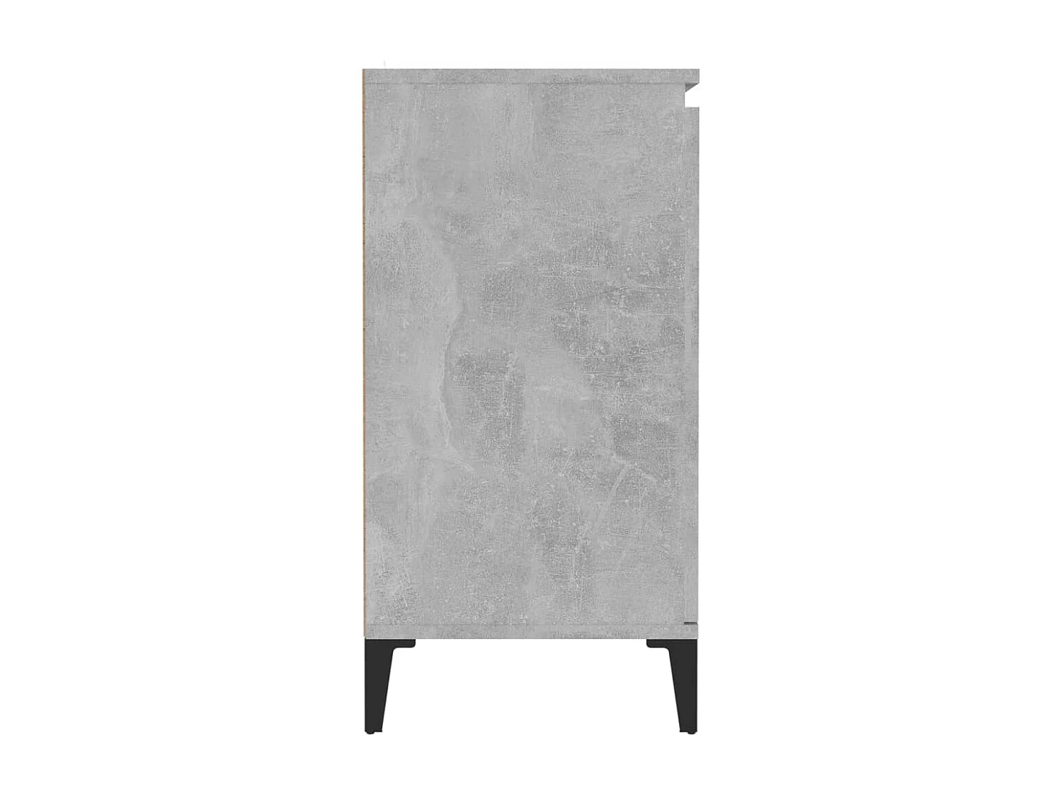 Bufet Industrialny Szary Beton 60x35x70 cm Drewno Inżynieryjne