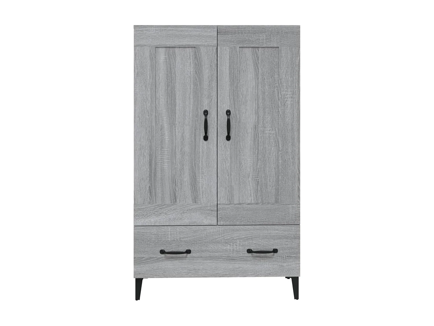 Buffet Sonoma gris 70x31x115 cm Bois d'ingénierie