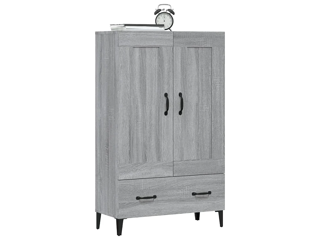 Buffet Sonoma gris 70x31x115 cm Bois d'ingénierie