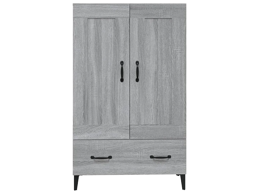 Buffet Sonoma gris 70x31x115 cm Bois d'ingénierie