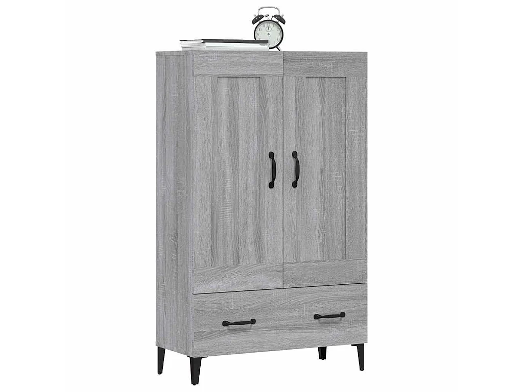 Buffet Sonoma gris 70x31x115 cm Bois d'ingénierie