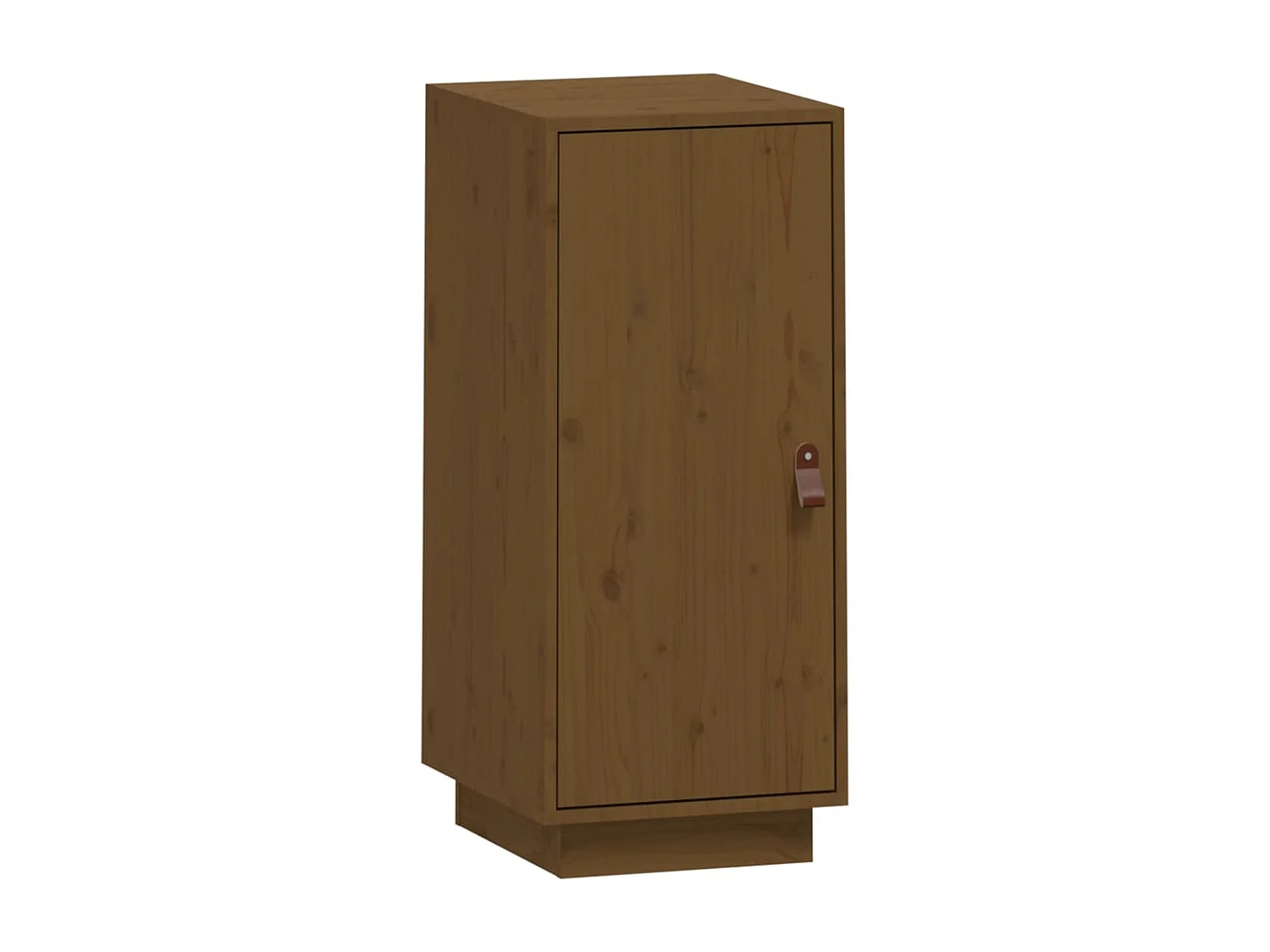 Buffet Marron miel 34x40x75 cm Bois massif de pin