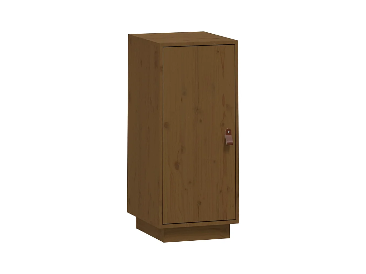 Buffet Marron miel 34x40x75 cm Bois massif de pin