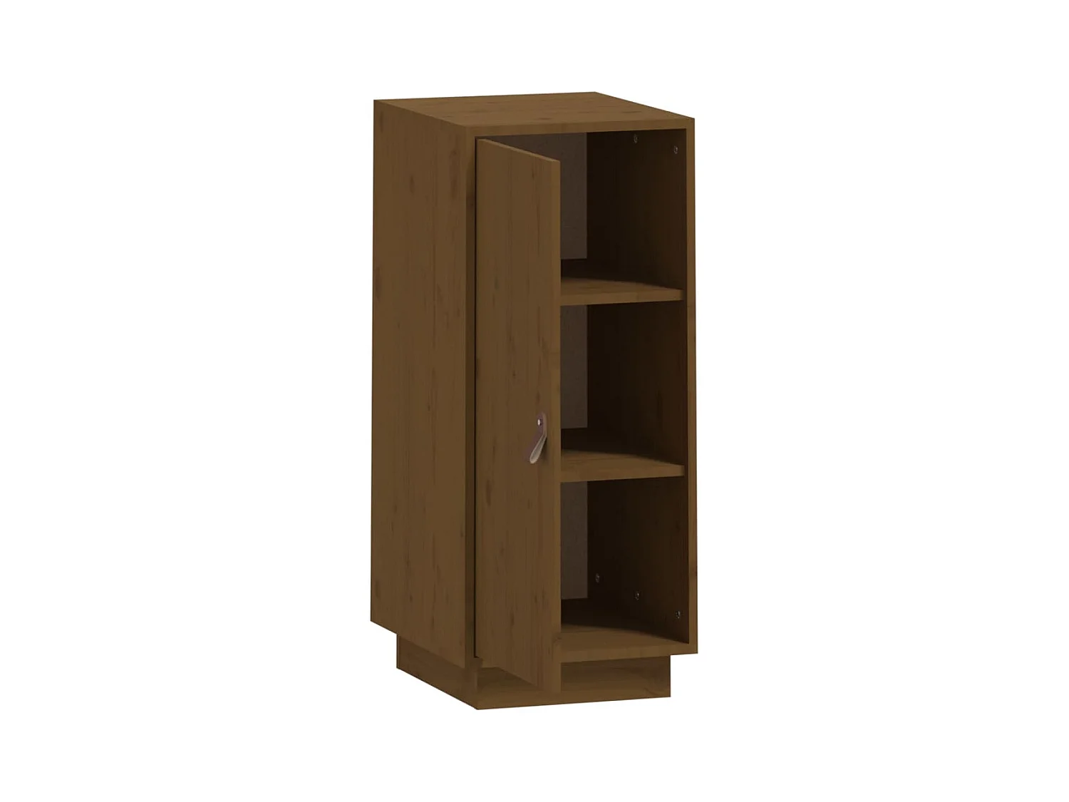 Buffet Marron miel 34x40x75 cm Bois massif de pin