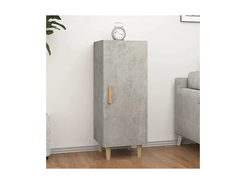 Sideboard Betongrau 34,5x34x90 cm Holzwerkstoff