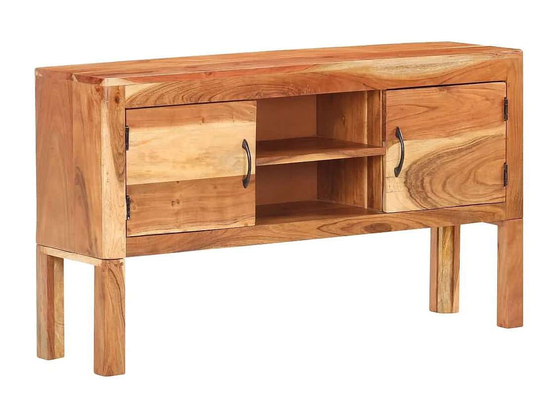Buffet 116x30x66 cm Bois d'acacia massif