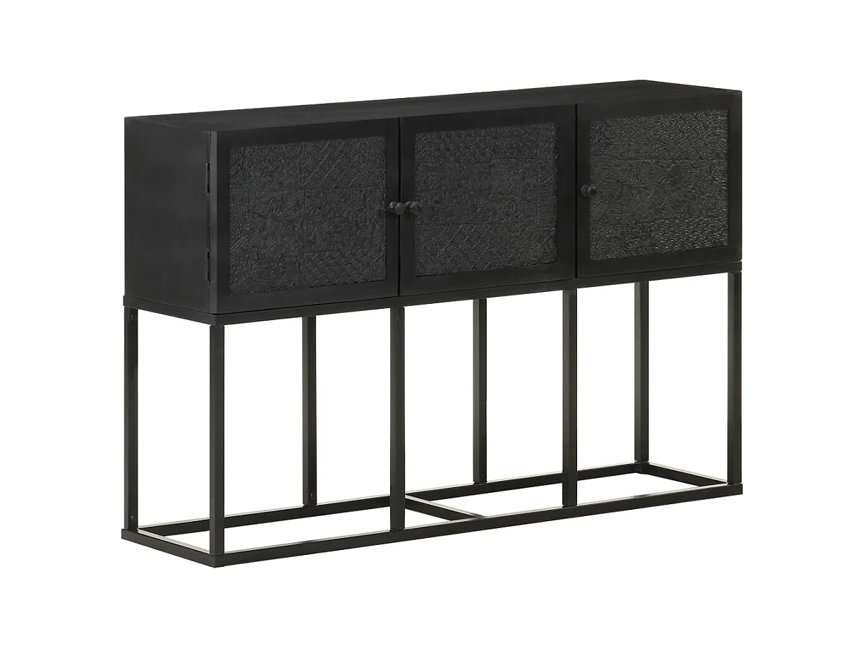 Buffet 115x30x76 cm Bois de manguier massif