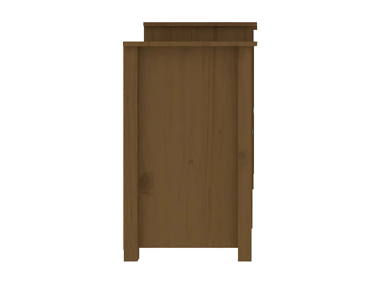 Dressoir 164x37x68 cm massief grenenhout honingbruin
