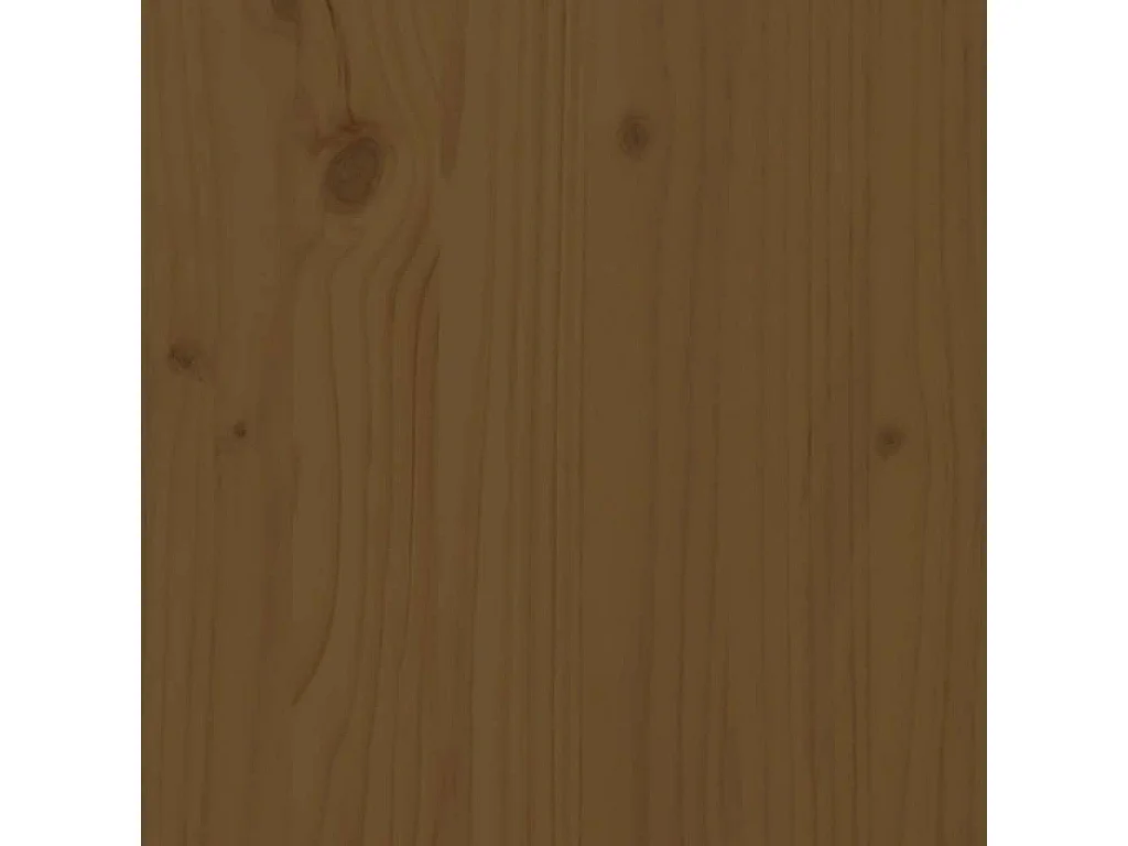Dressoir 164x37x68 cm massief grenenhout honingbruin