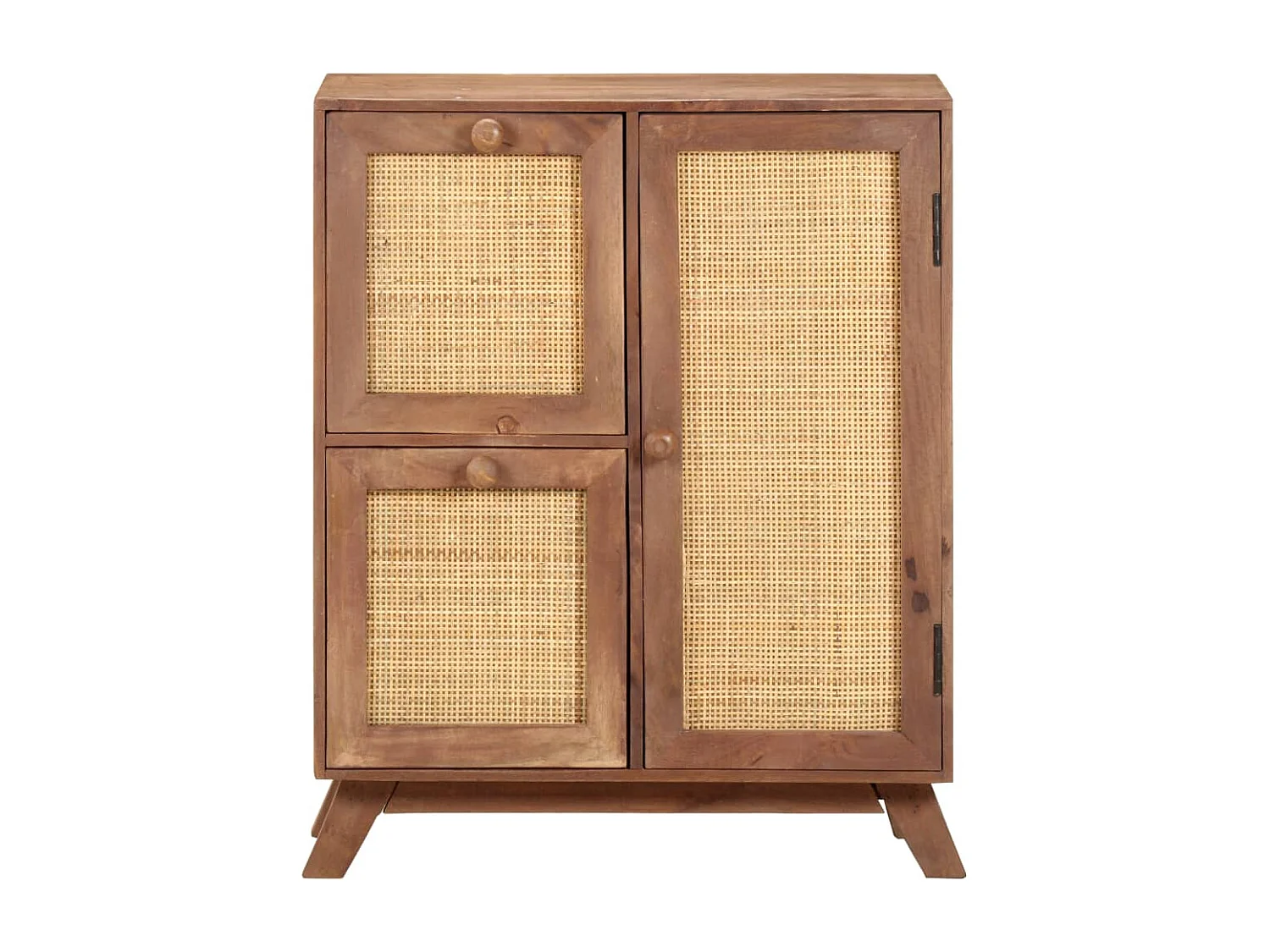 Aparador 60x35x75 cm madeira de mangueira maciça