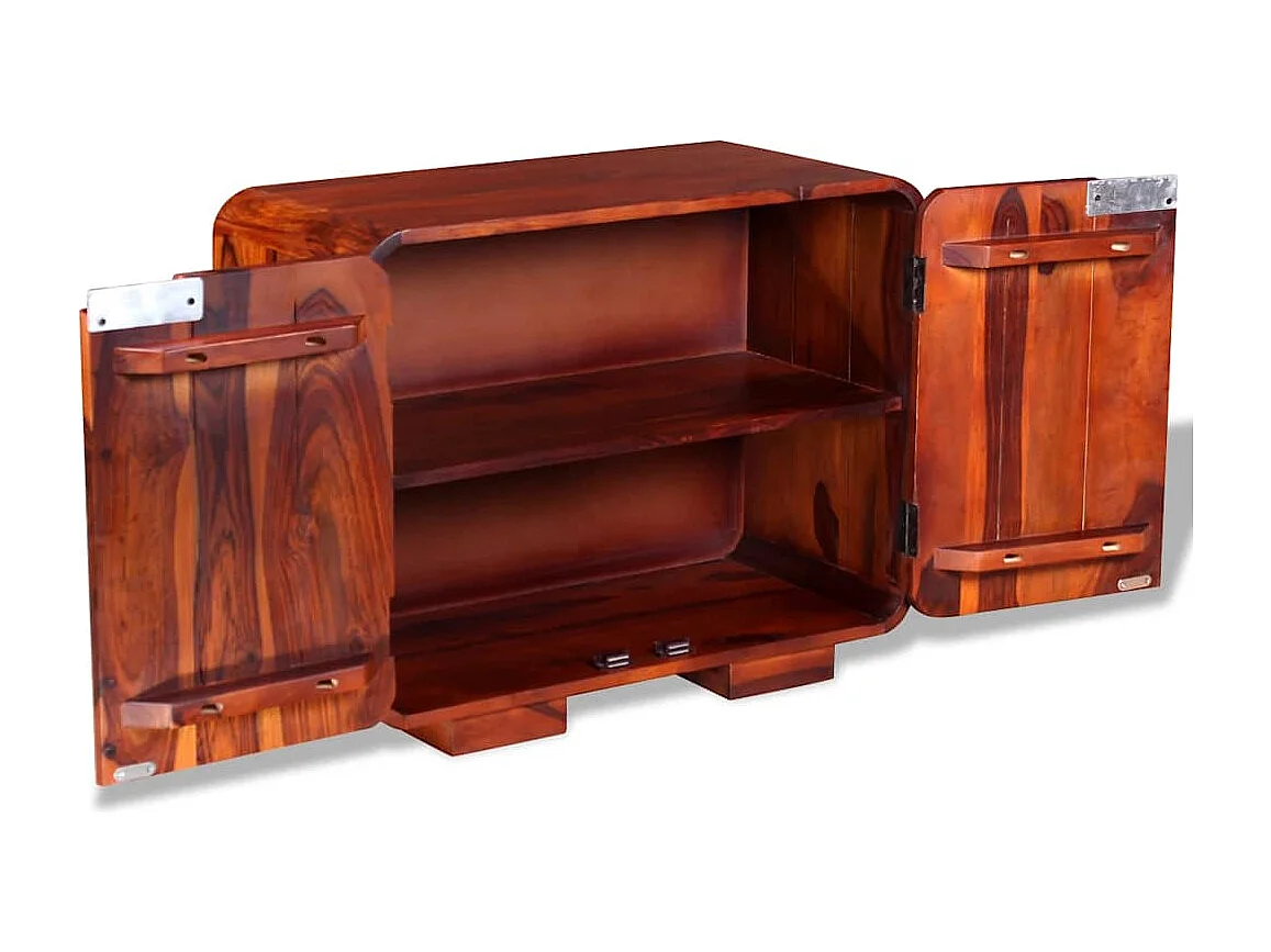 Sideboard Massivholz Akazie 75x35x60 cm