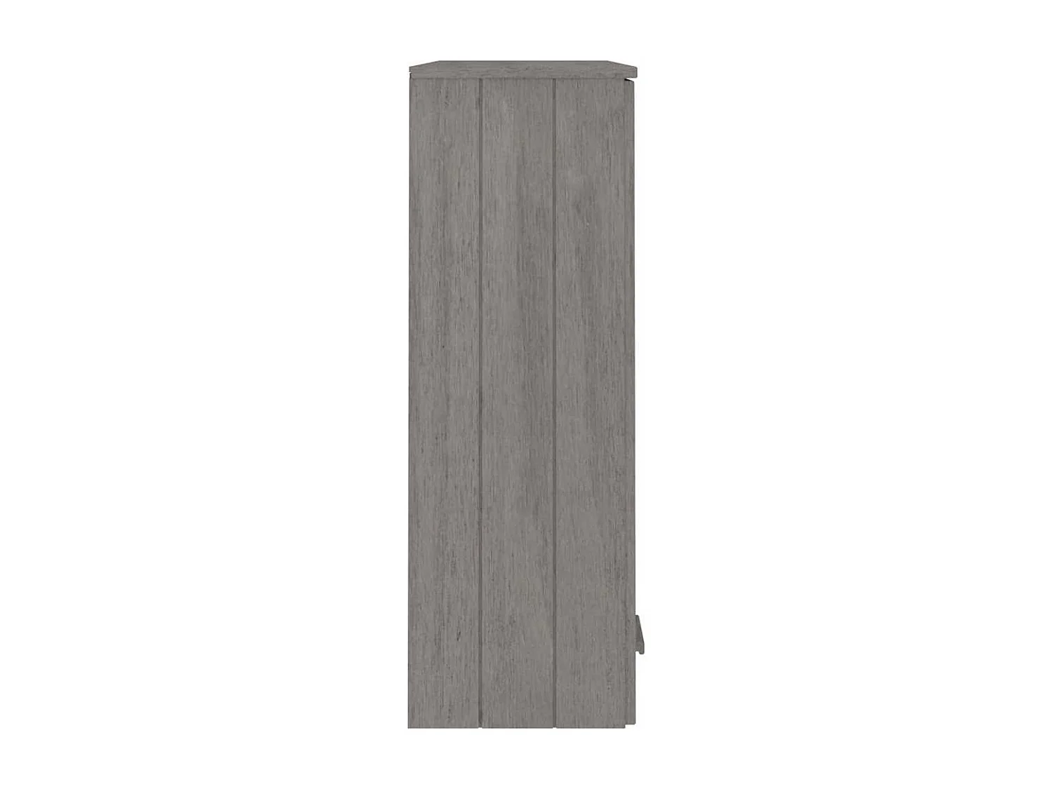Dessus de buffet HAMAR Gris clair 85x35x100 cm Bois de pin