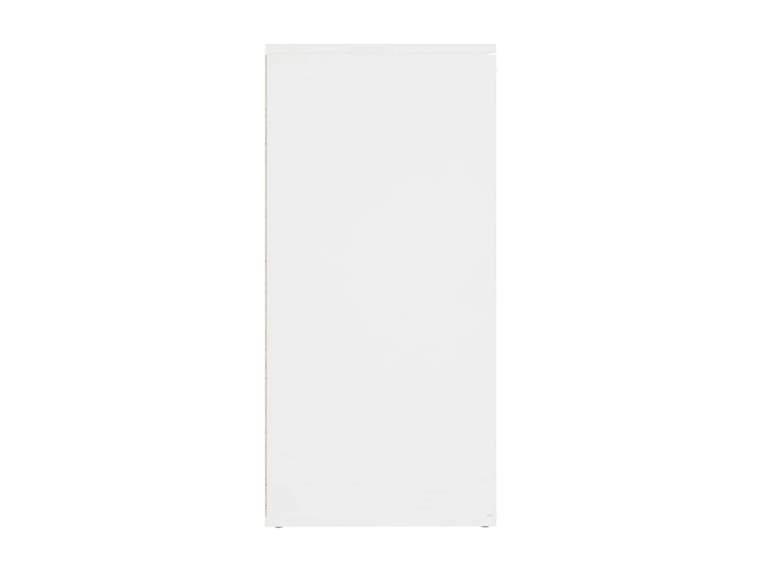 Dressoir 160x36x75 cm bewerkt hout wit