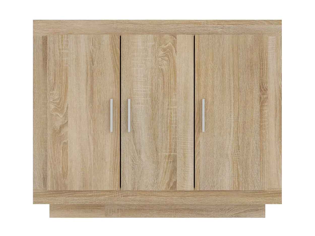 Sideboard Sonoma-Eiche 92x35x75 cm Holzwerkstoff