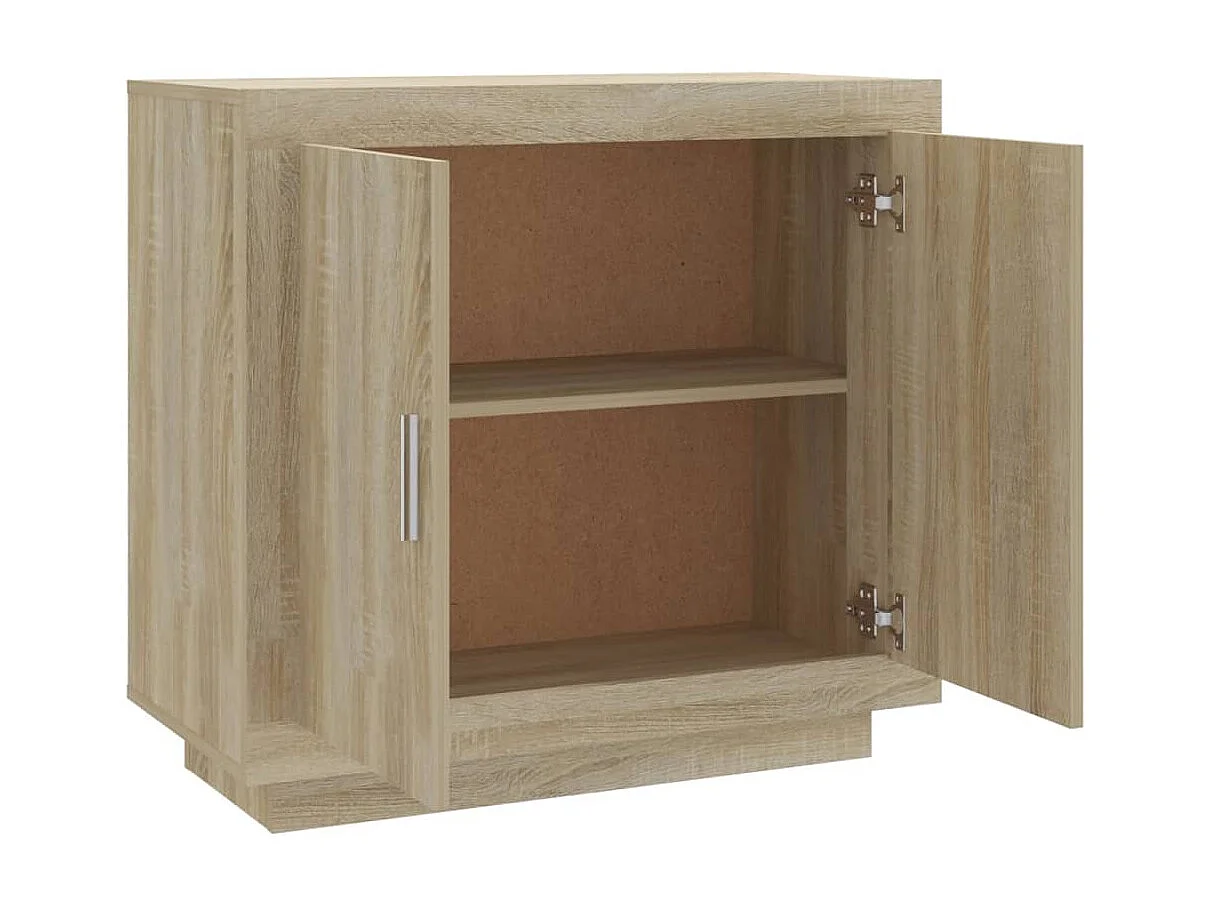 Buffet Chêne sonoma 80x40x75 cm Bois d'ingénierie