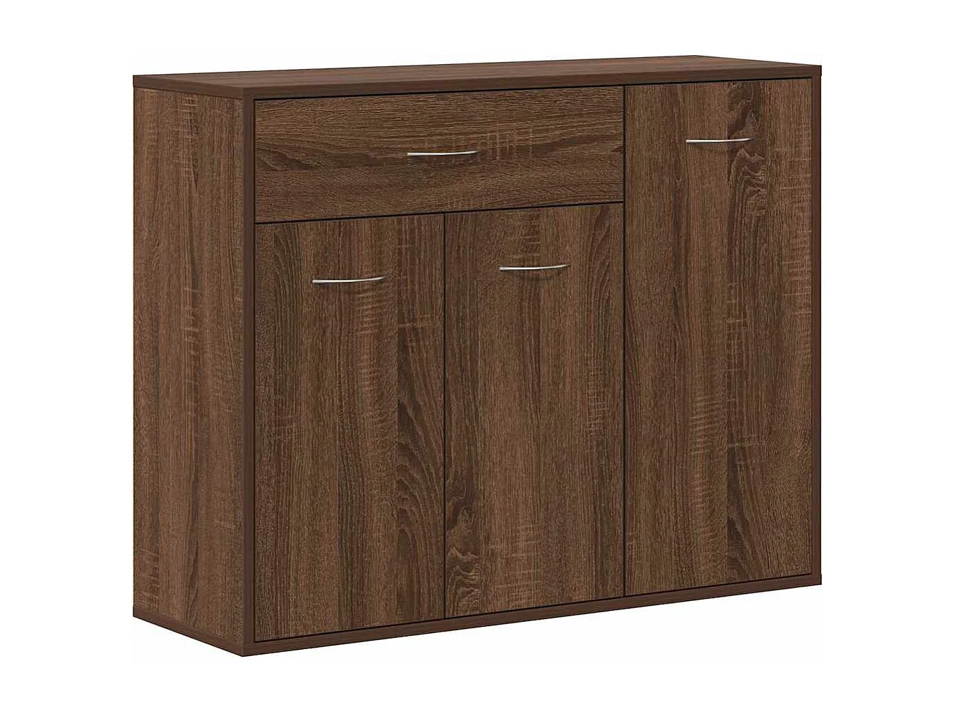Buffet Chêne marron 88x30x70 cm Bois d'ingénierie