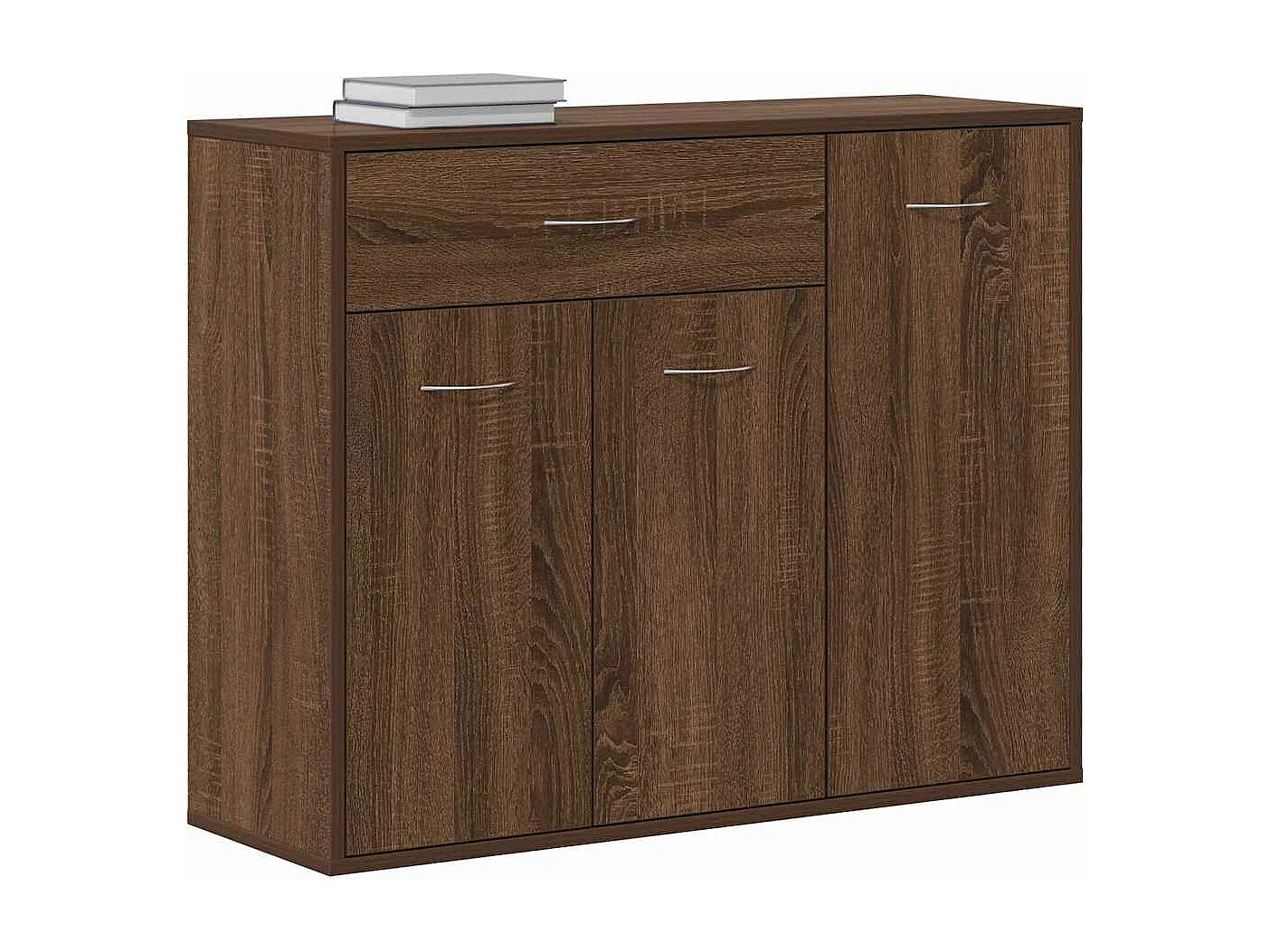 Buffet Chêne marron 88x30x70 cm Bois d'ingénierie