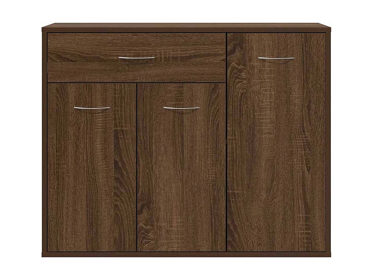 Buffet Chêne marron 88x30x70 cm Bois d'ingénierie
