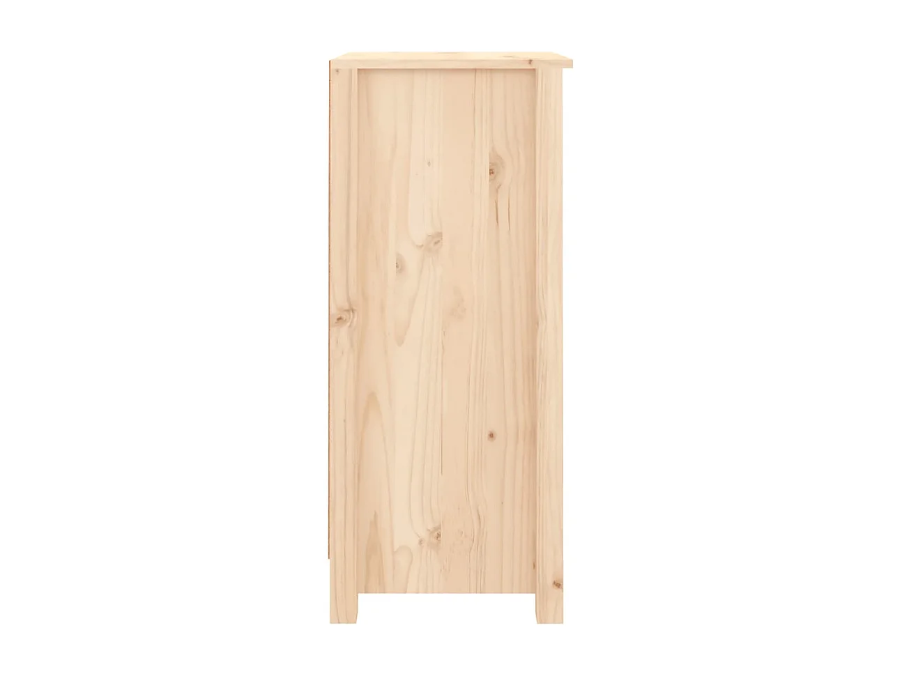 Buffets 2 pcs 40x35x80 cm bois massif de pin