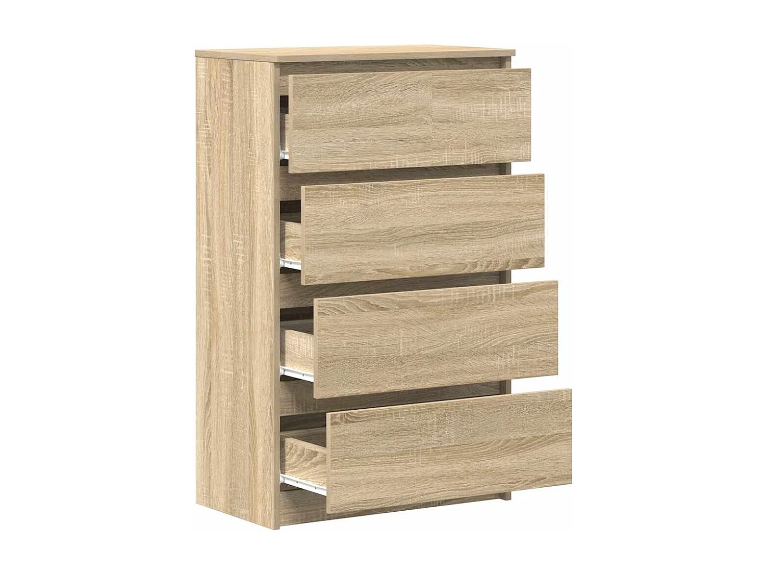 Sideboard Sonoma-Eiche 60x35x98,5 cm Holzwerkstoff