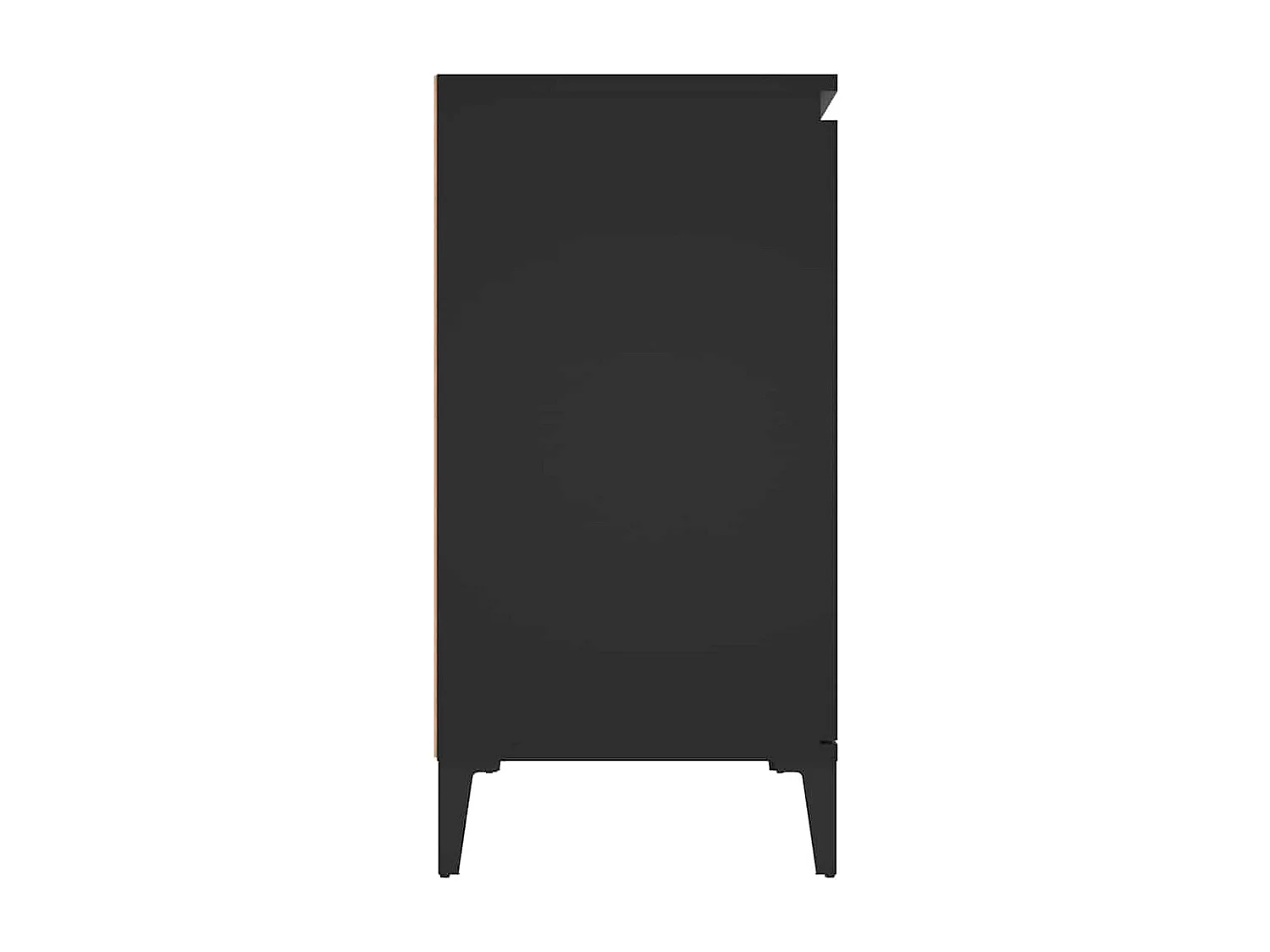 Sideboard Schwarz 102x35x70 cm Holzwerkstoff