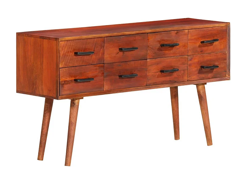 Aparador 110x30x59 cm madeira de mangueira maciça