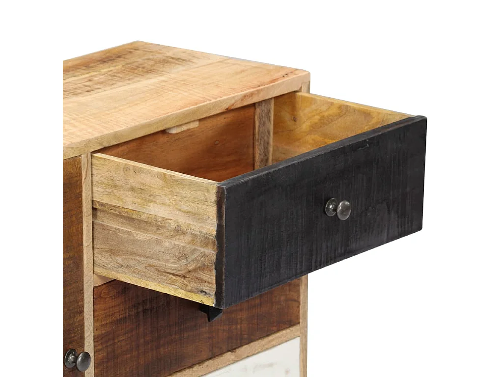 Aparador 88x30x73 cm madeira de mangueira maciça