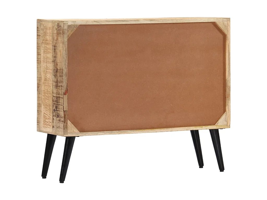 Buffet 88x30x73 cm Bois de manguier massif