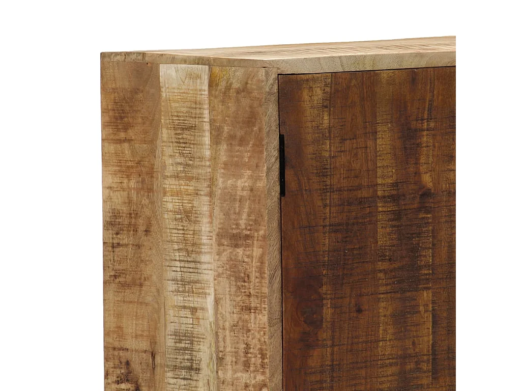 Buffet 88x30x73 cm Bois de manguier massif