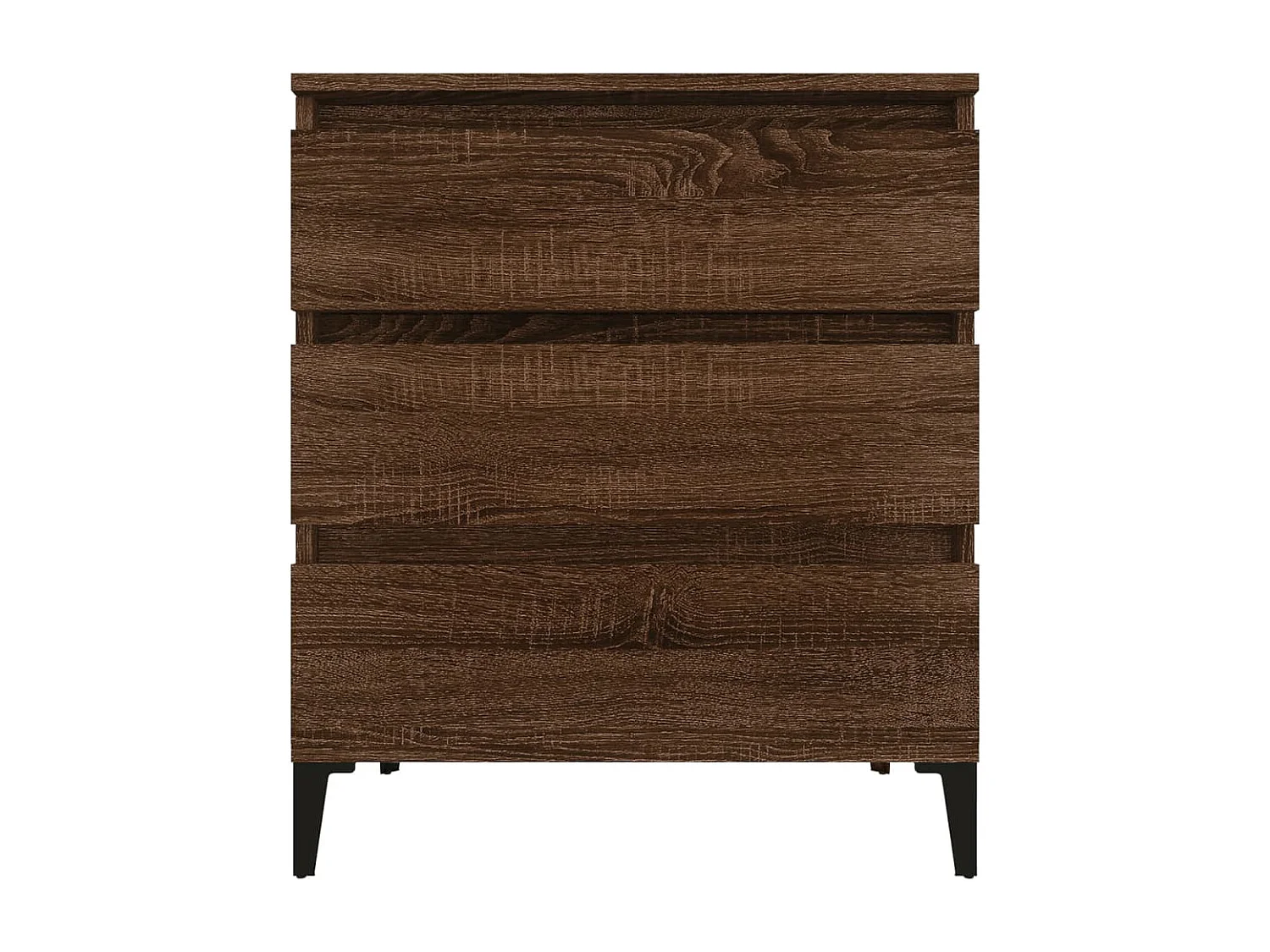 Buffet Chêne marron 60x35x70 cm Bois d'ingénierie