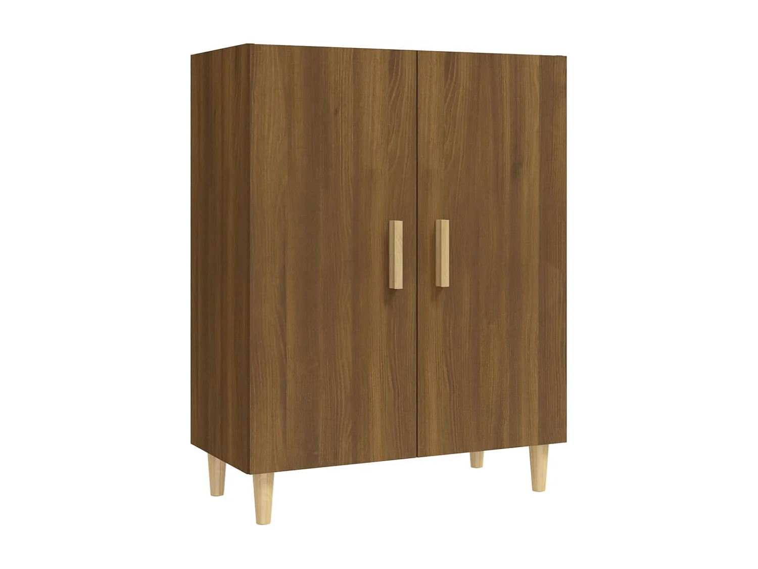 Sideboard Braun Eichen-Optik 70x34x90 cm Holzwerkstoff