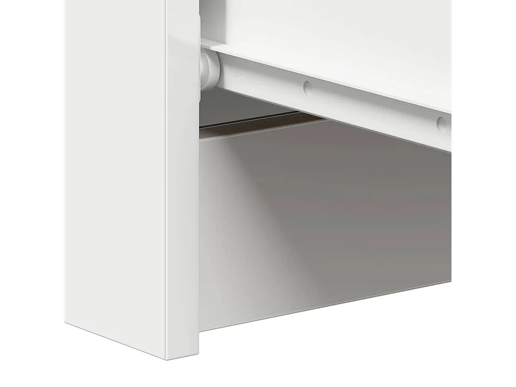 Buffet Blanc 60x35x98,5 cm Bois d'ingénierie