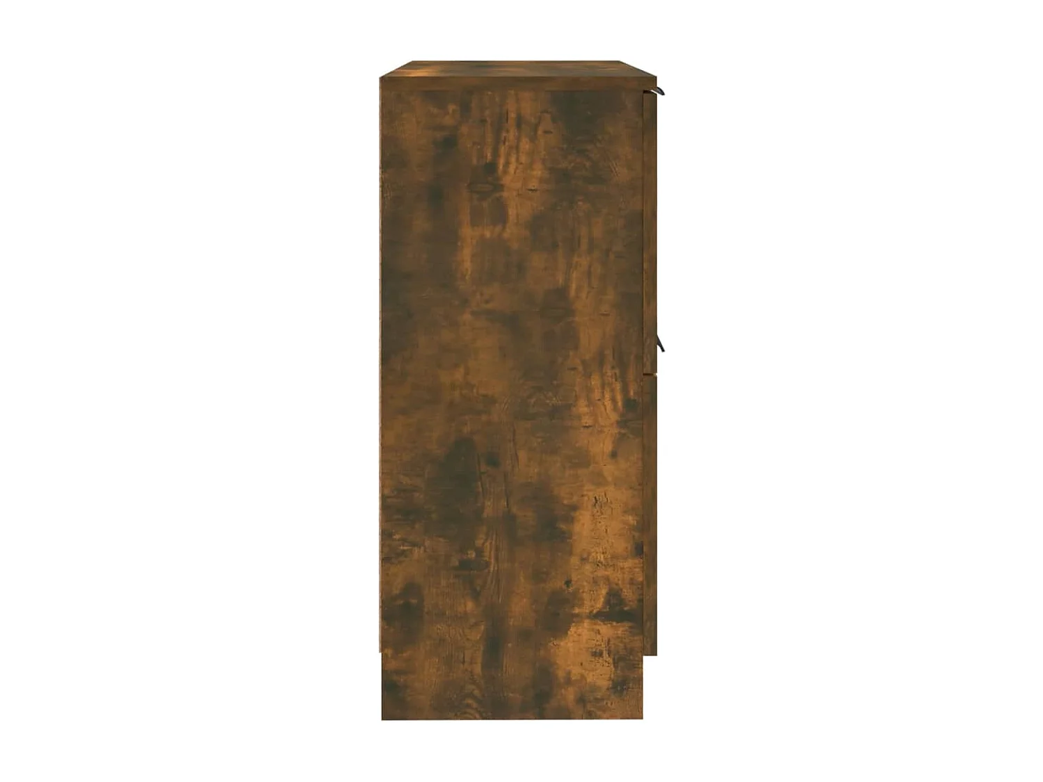 Aparador madera contrachapada color roble ahumado 30x30x70 cm