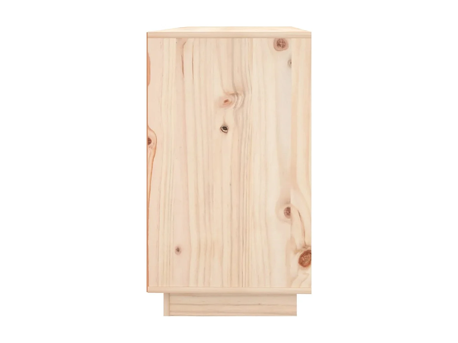 Aparador de madera maciza de pino 111x34x60 cm