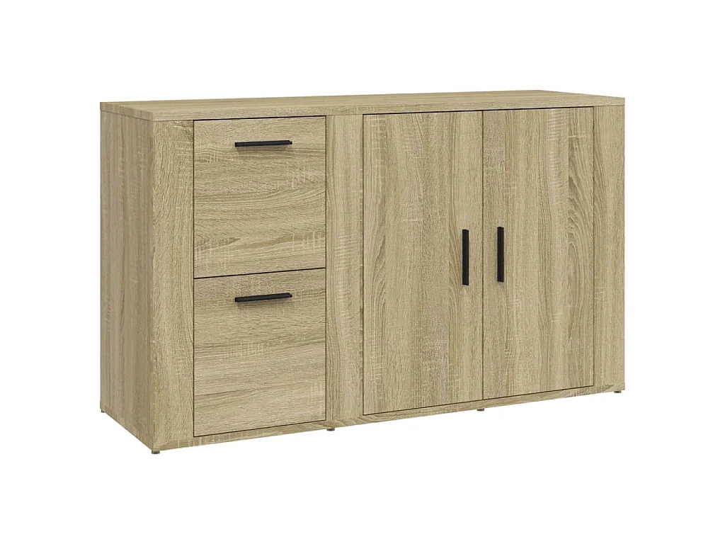 Buffet Chêne sonoma 100x33x59,5 cm Bois d'ingénierie