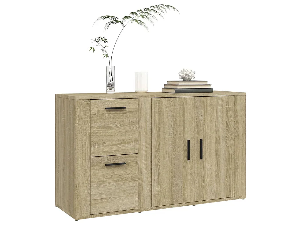 Buffet Chêne sonoma 100x33x59,5 cm Bois d'ingénierie