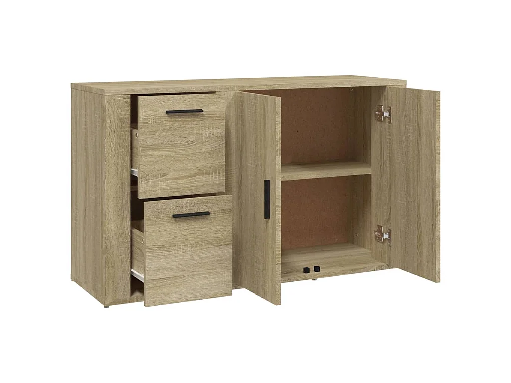 Buffet Chêne sonoma 100x33x59,5 cm Bois d'ingénierie
