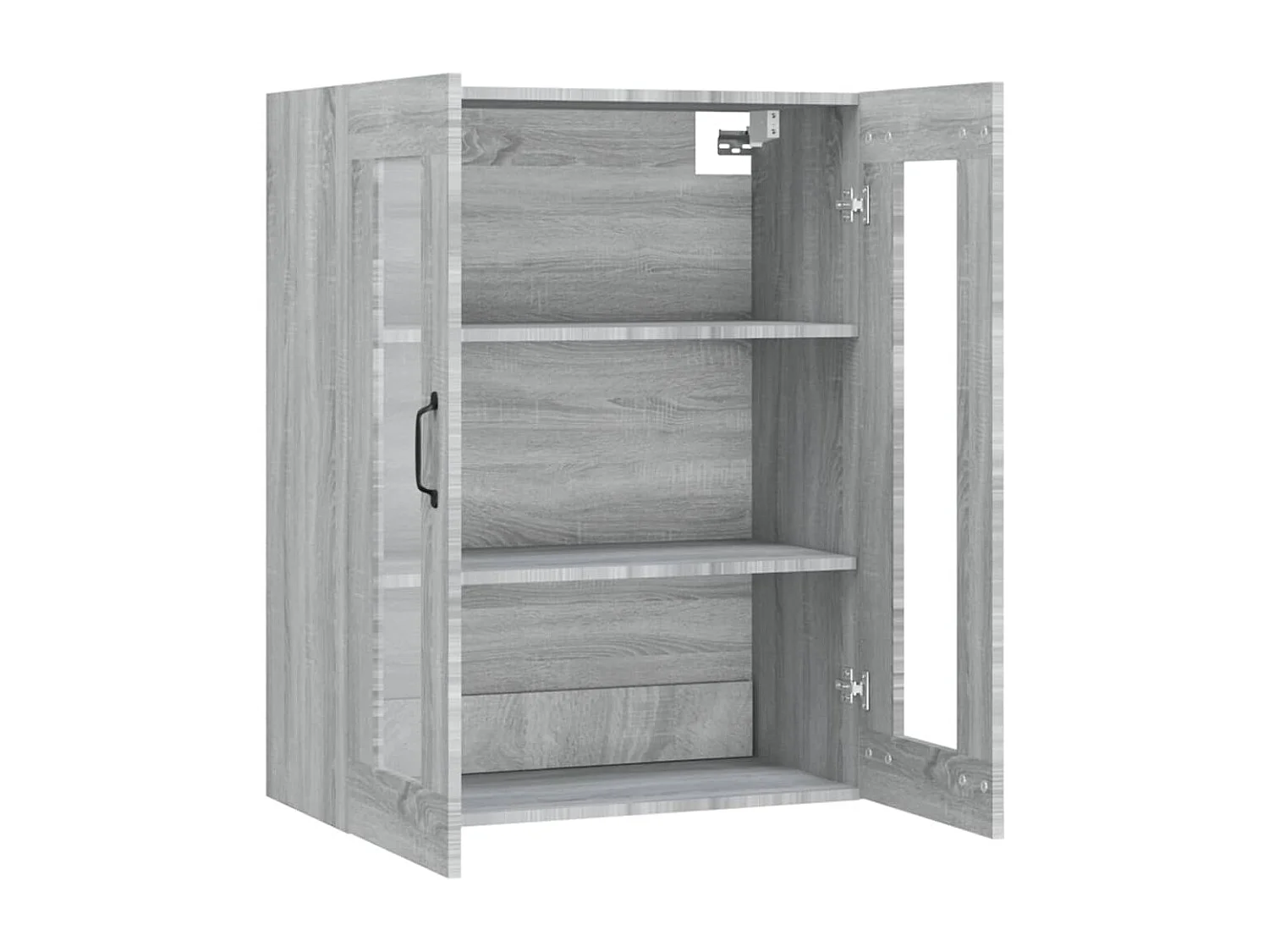 Armoire murale suspendue Sonoma gris 69,5x34x90 cm