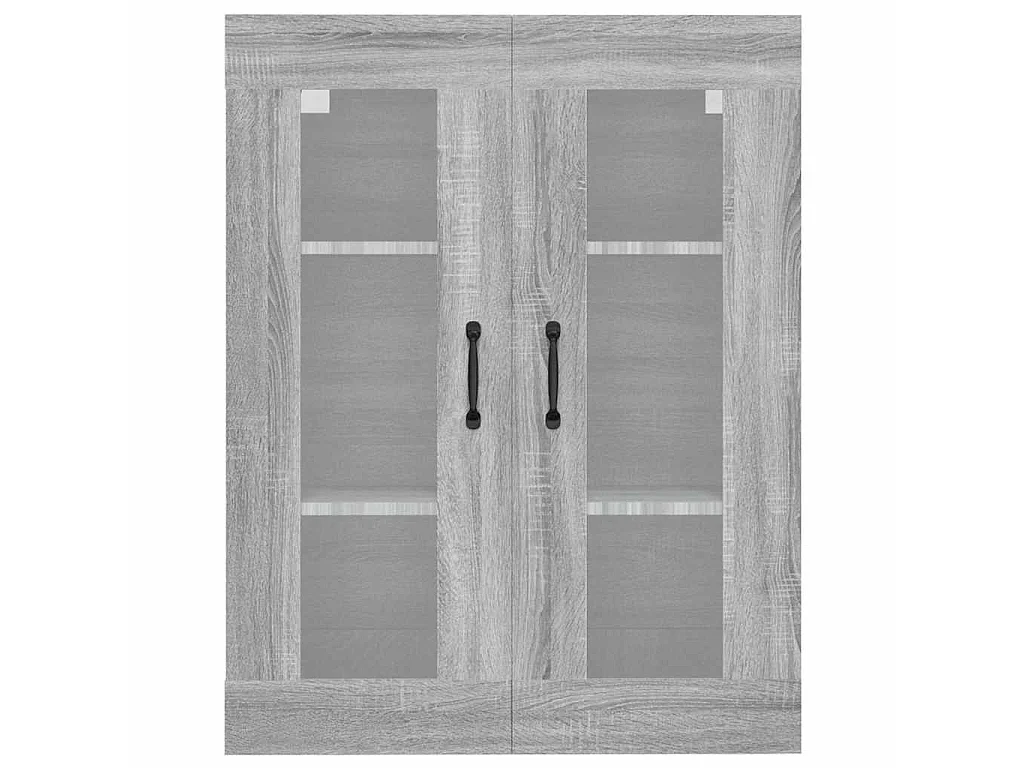Bovenkast 69,5x34x90 cm grijs sonoma eikenkleurig