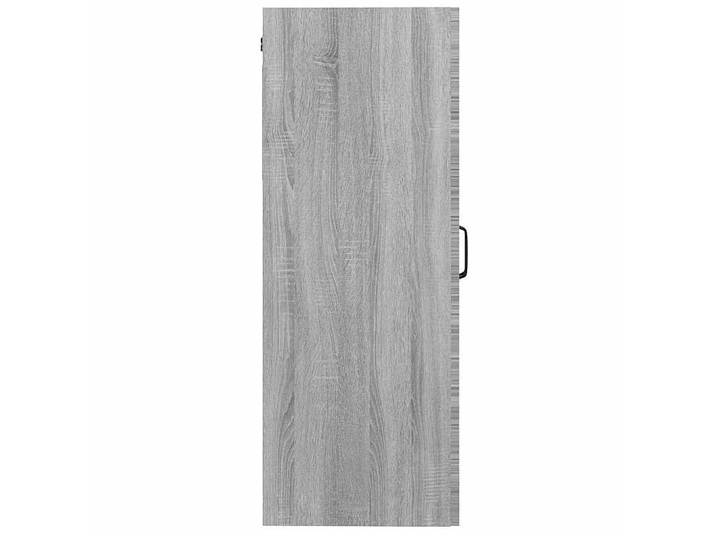 Bovenkast 69,5x34x90 cm grijs sonoma eikenkleurig
