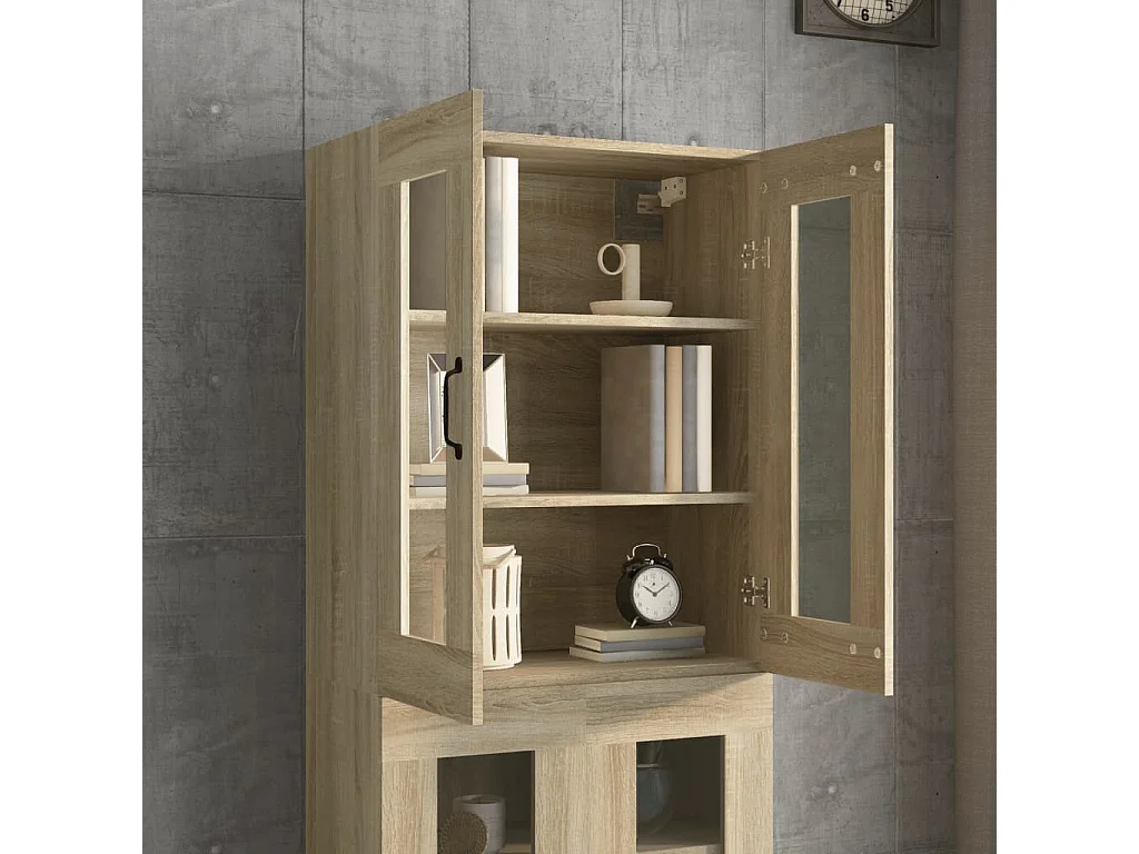 Armoire murale suspendue Chêne sonoma 69,5x34x90 cm