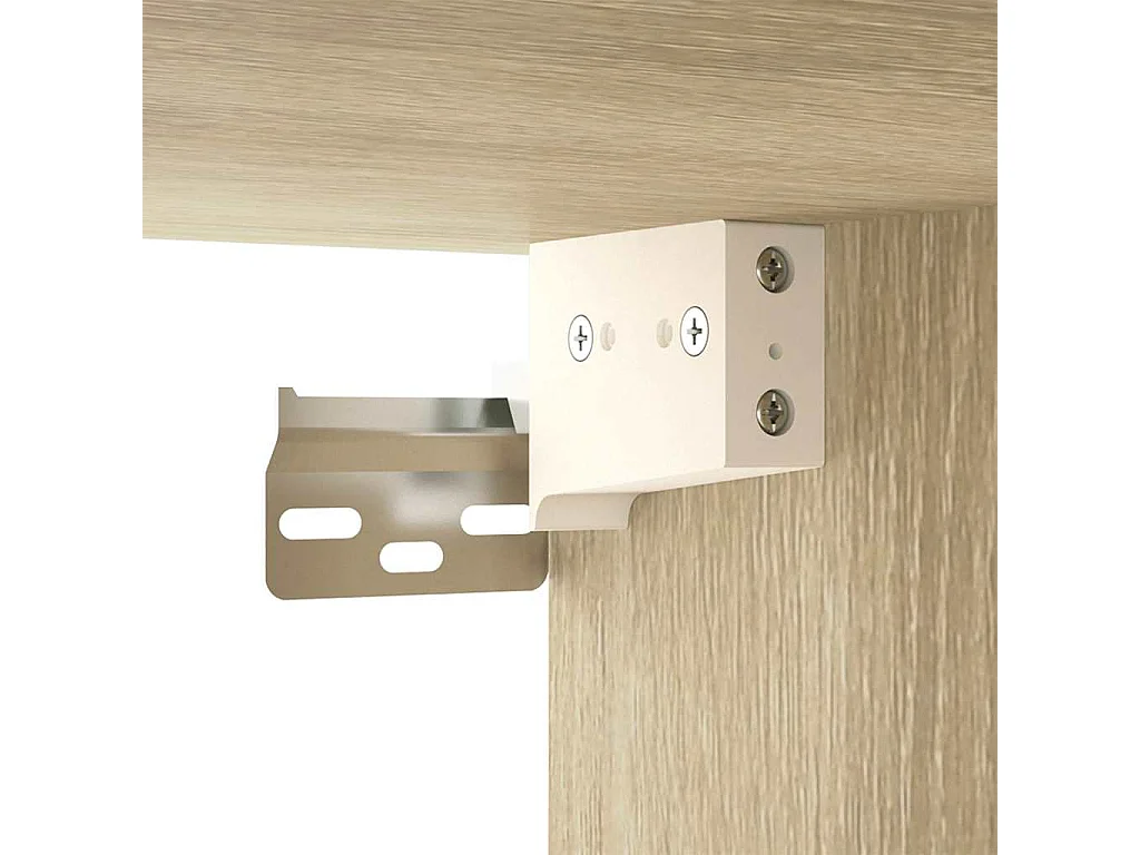 Armario colgante de pared roble Sonoma 69,5x34x90 cm