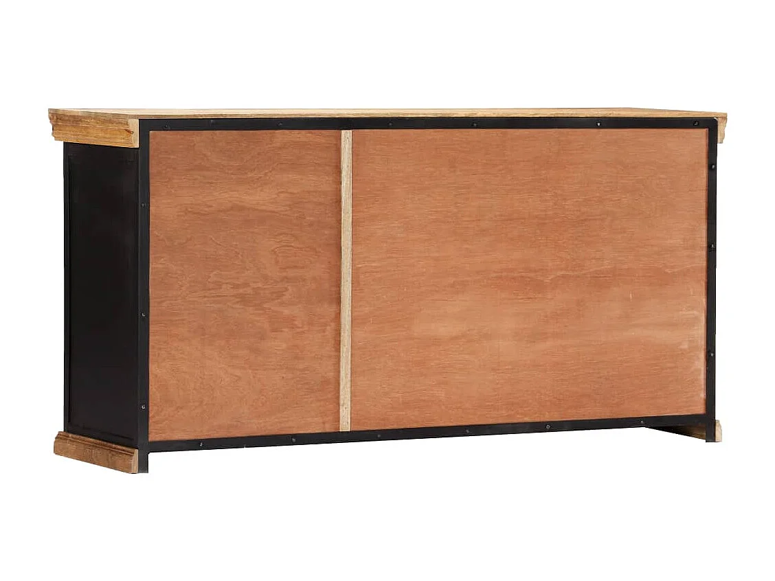 Dressoir 150x40x75 cm massief mangohout