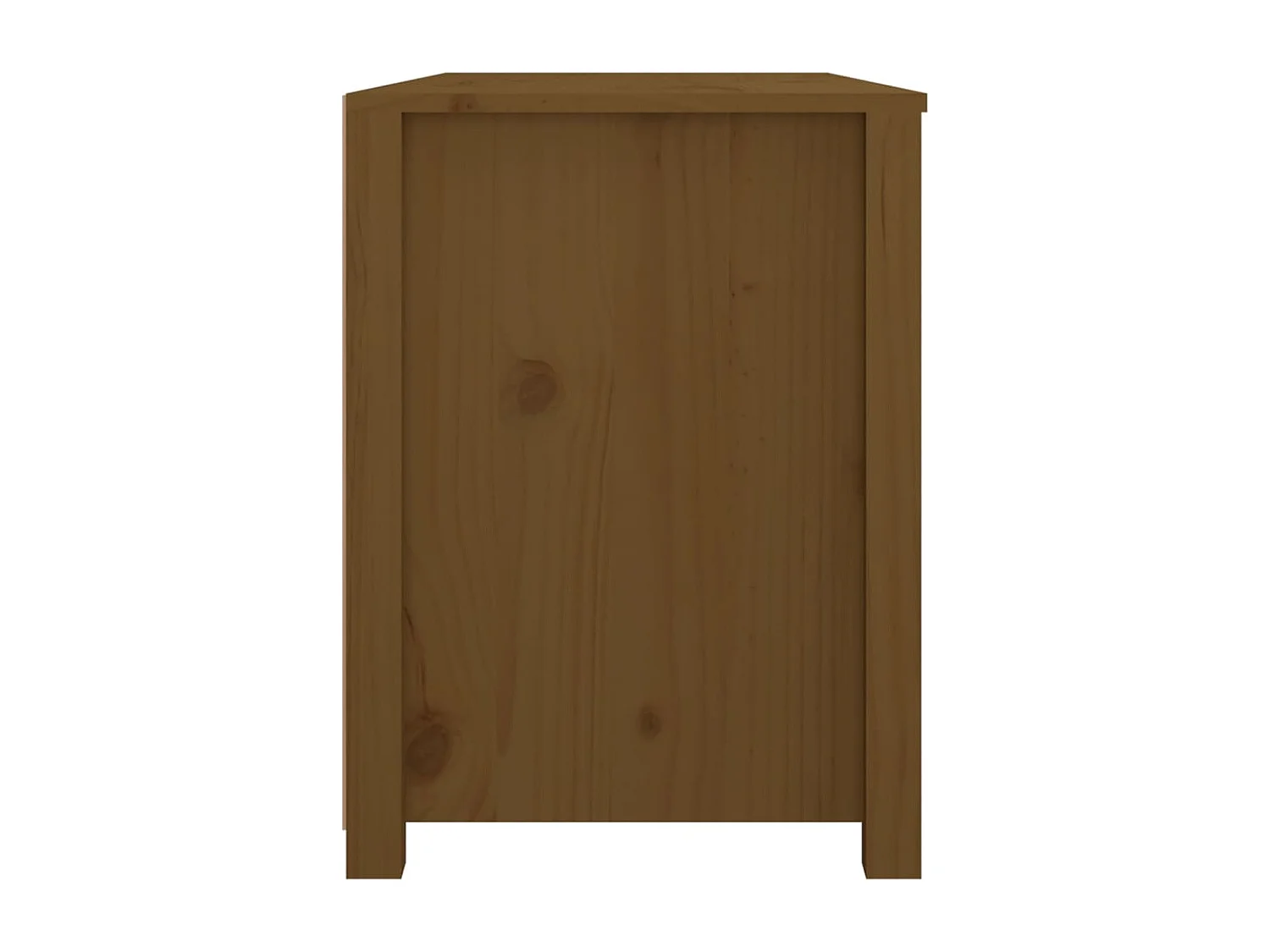 Armoire latérale Marron Miel 100x40x54 cm Bois de pin massif