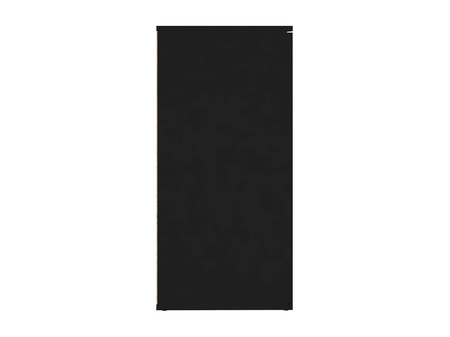 Aparador 160x36x75 cm contraplacado preto