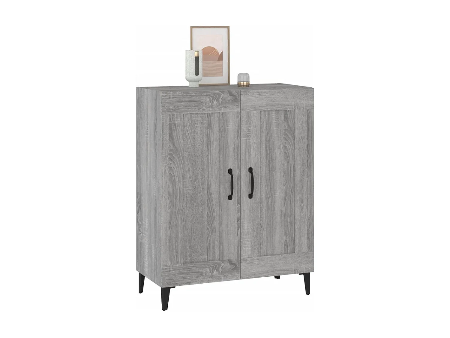 Buffet sonoma gris 69,5x34x90 cm bois d'ingénierie