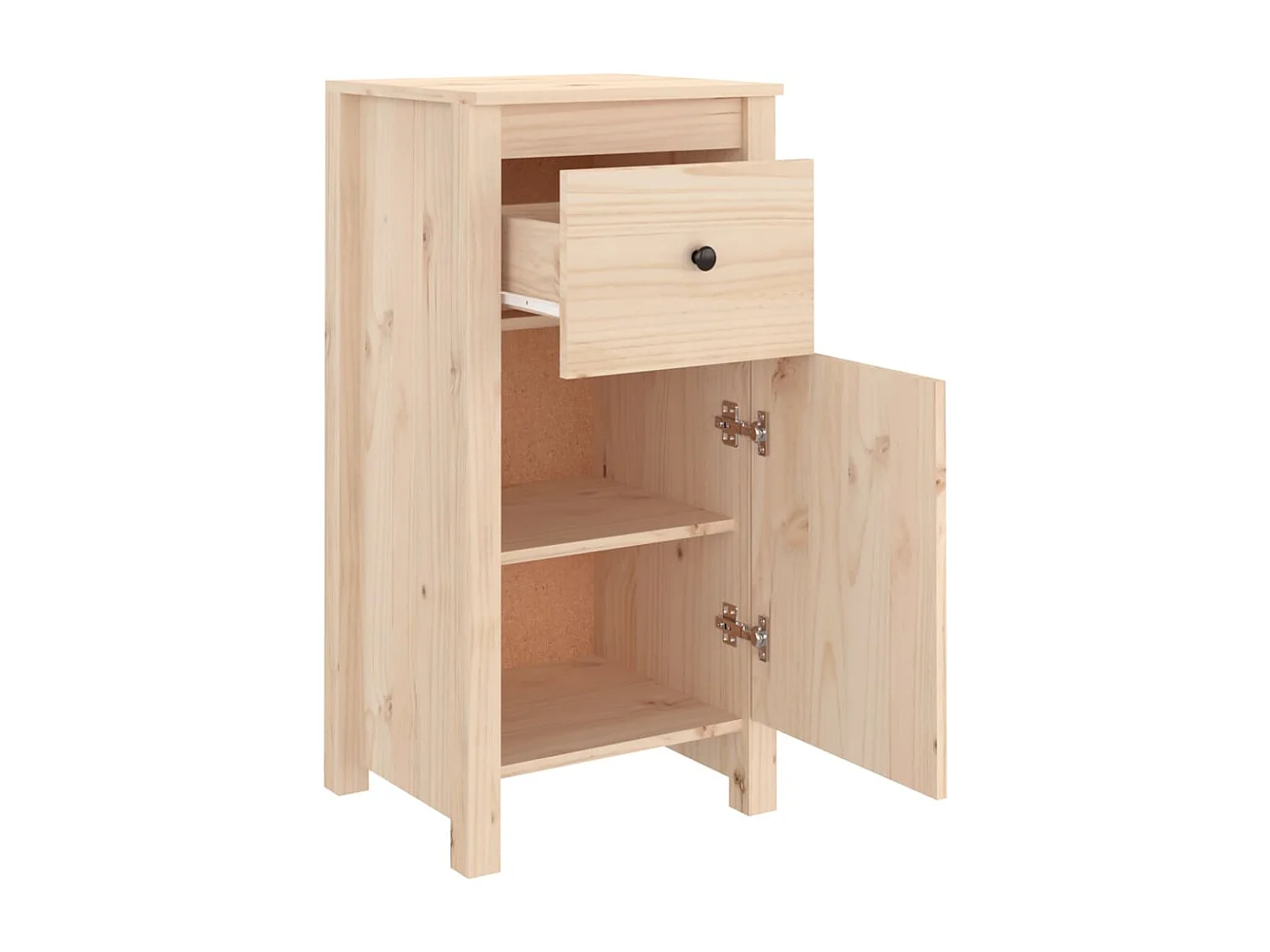 Dressoir 40x35x80 cm massief grenenhout