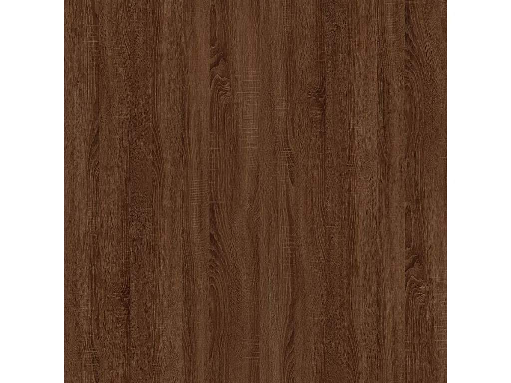 Dressoir 100x30x59,5 cm bewerkt hout bruin eikenkleur